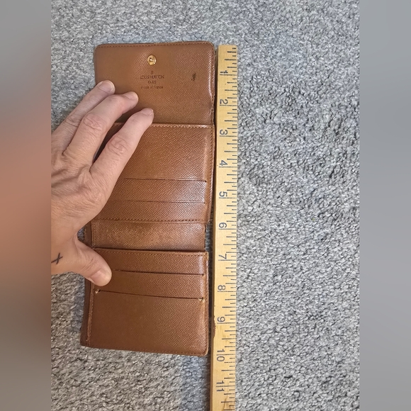 Authentic Vintage Louis Vuitton Wallet Leather Luxury - Picture 4 of 10